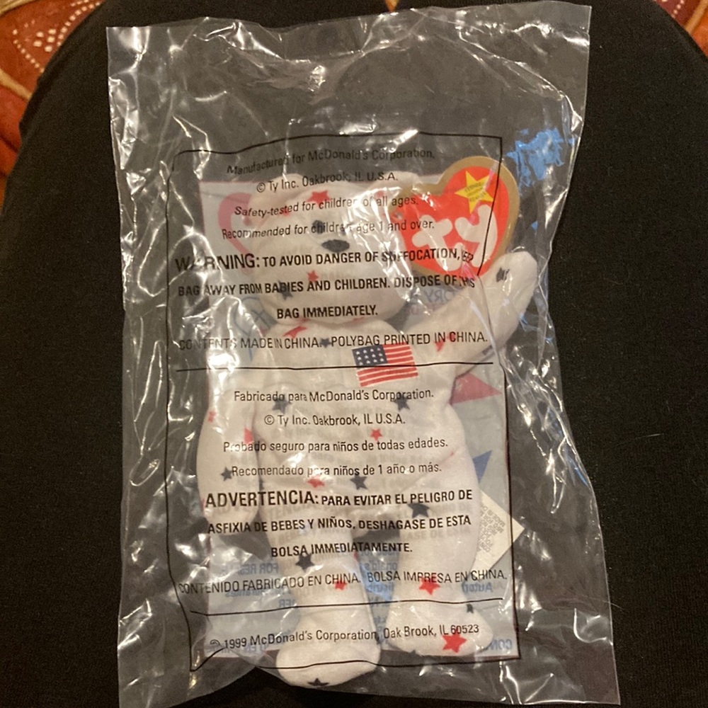 🍀 3/$12 RARE McDonald’s Crew Only Teenie Beanie Baby
